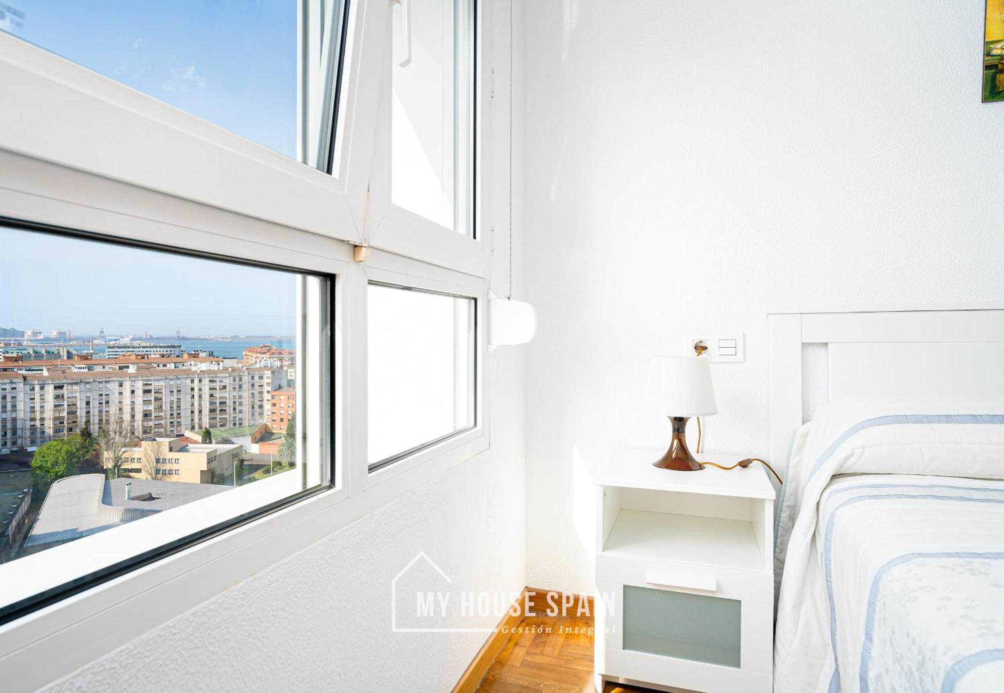 Myhousespain - Luminoso Piso Junto Al Centro Gijón Exteriör bild